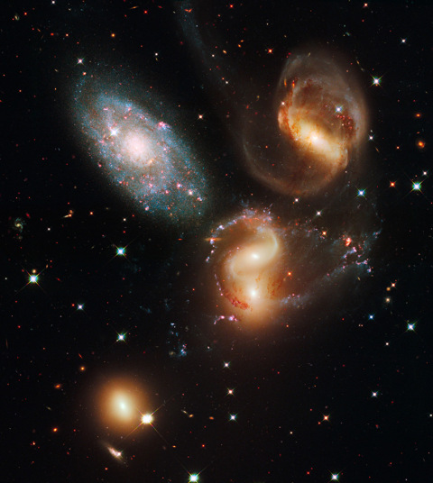 dancing galaxies