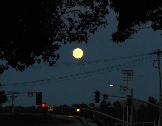 Moon over Vallejo