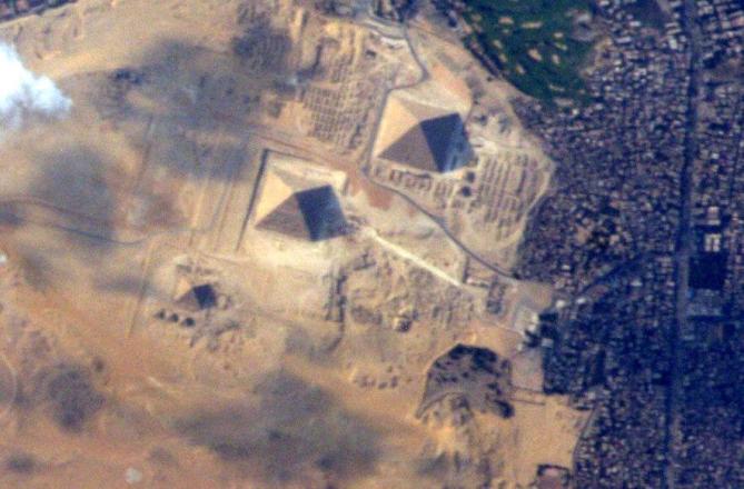 pyramids from space terry virts