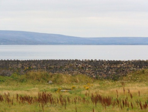 Galway Bay sea wall
